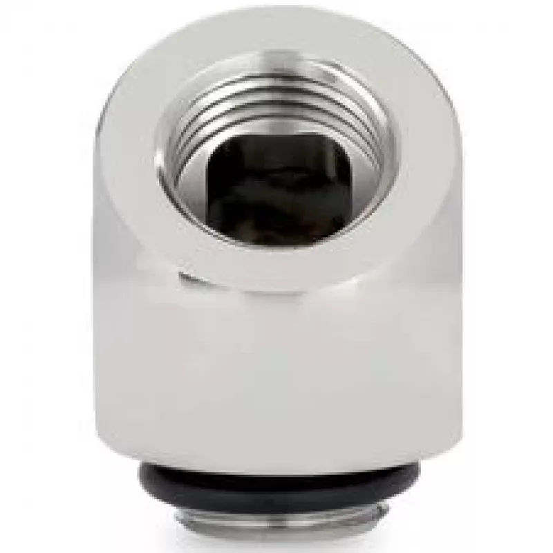 Thermal Grizzly DeltaMate Rotary 45° G1/4 Adapter - Läikiv nikkel