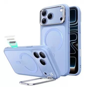 ESR Classic Hybrid Kickstand MagSafe ümbris iPhone 17 Pro Max / 18 Pro Max jaoks - matt helesinine