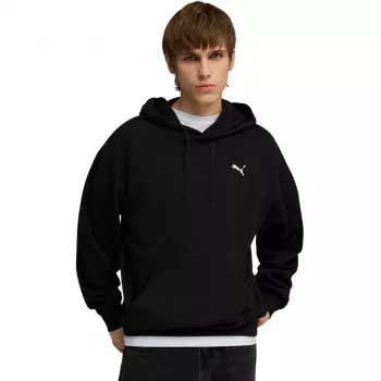 Puma ESS Elevated Relaxed meeste must kapuutsiga dressipluus, suurus XL