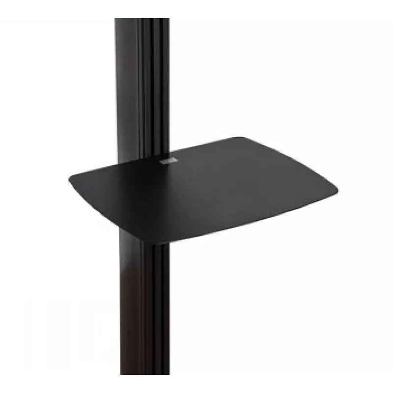 B-TECH AV SYSTEM X - Universaalne kahe ekraani põrandaalus lameekraanidele (VESA 600 x 400) - 2,4 m, must