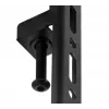 B-TECH AV SYSTEM X - Universaalne madala profiiliga lameekraani käru (VESA 600 x 400) - 0,75m Ø50mm postidega