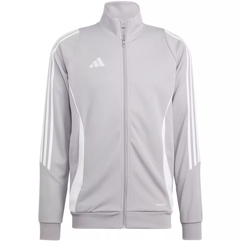 adidas Tiro 24 treeningpluus Medium Grey Heather/Black XL meeste dressipluus