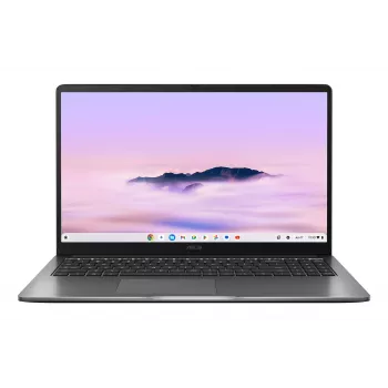 ASUS Chromebook CX1505CTA-ISSS70396 15,6-tolline Full HD sülearvuti Intel Core i3-N355 8GB RAM 128GB eMMC ChromeOS prantsuse AZERTY läbipaistev hõbe