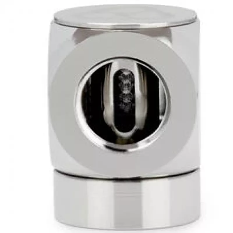 Thermal Grizzly DeltaMate Rotary 90° Female-to-Female G1/4 Adapter Fitting, Läikiv Nikkel
