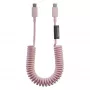 Native Union Pop Cable USB-C to USB-C 1,2m 60W punutud kaabel - Candy