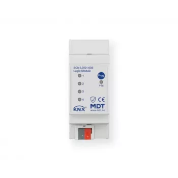 MDT KNX loogikamoodul 2TE REG Secure, 200 loogikaplokki, DIN-liist, KNX Secure