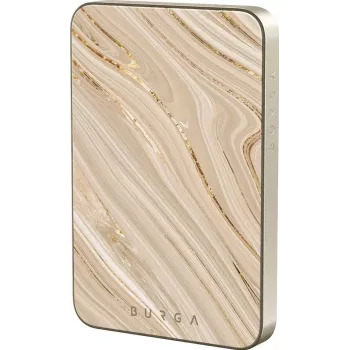 BURGA Magnetiline 5000 mAh Akupank Full Glam Kuldne
