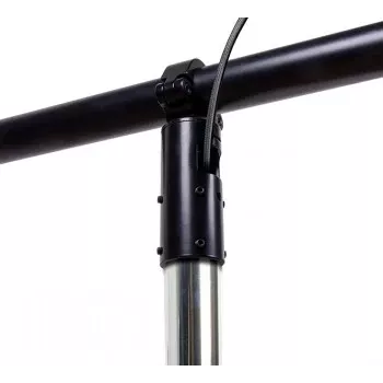B-TECH AV SYSTEM 2 - Trussi kinnitusklamber Ø50mm postidele (must)