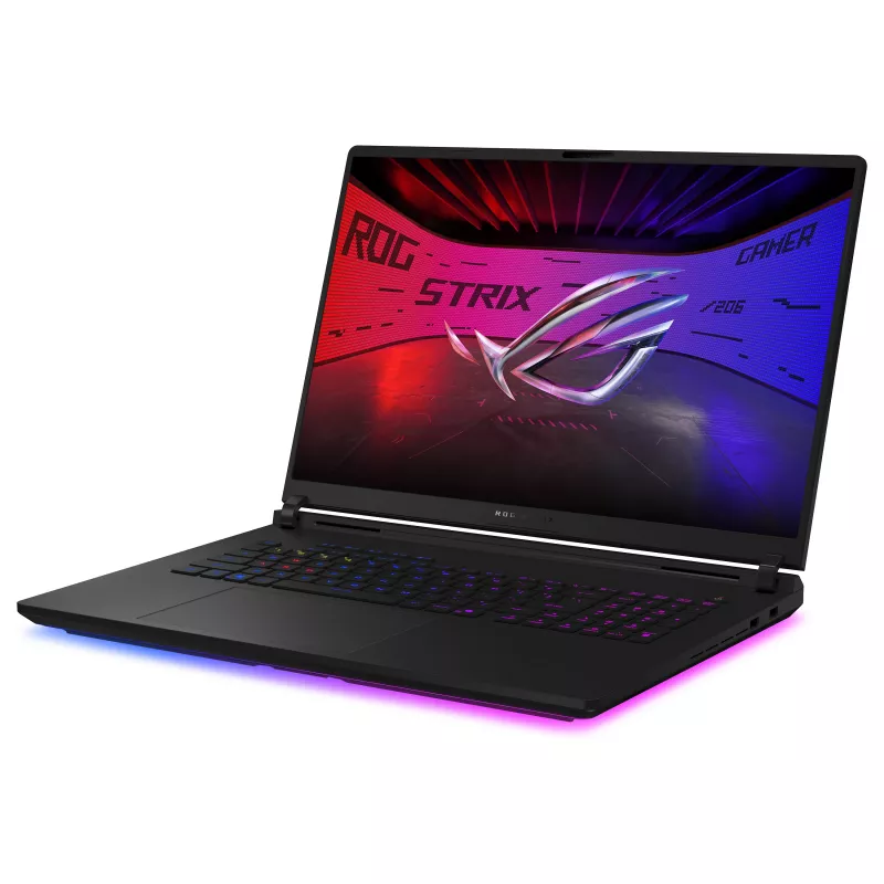 ASUS ROG Strix Scar 18 G835LXG-TQ328W mängusülearvuti, 18 inch QHD+ 240Hz, Intel Core i9, RTX 5090, 128GB RAM, 8TB SSD, Win11 Home, saksa klaviatuur