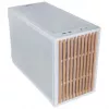 Lian Li DAN Cases B4 Wood Edition Micro-ATX korpus - pöök, valge