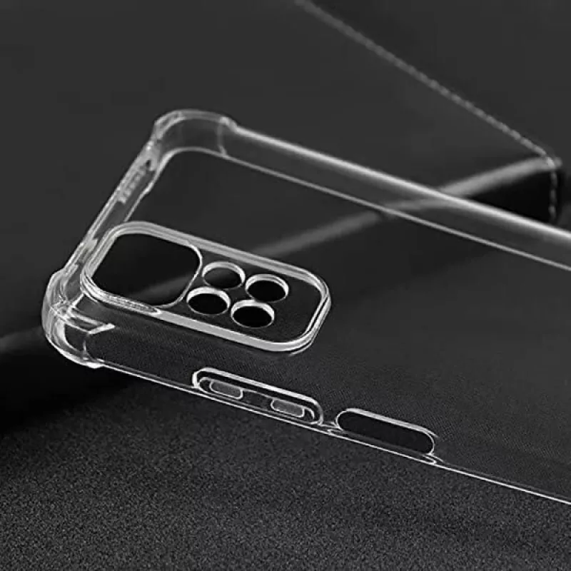 Evelatus Xiaomi Redmi Note 11/11S sõjaväelise löögikindlusega silikoonümbris TPU läbipaistev