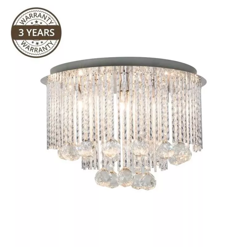 Laelamp ICELAND 19156L 6x25W G9 Kroom Mattklaasiga
