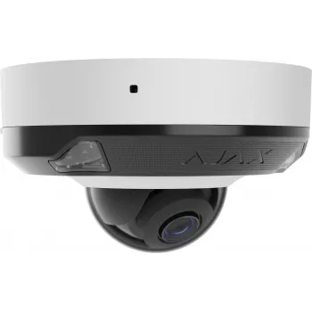 Ajax DomeCam Mini 5MP IP kuplikamera, 2,8 mm objektiiv, valge