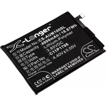 Cameron Sino 5000 mAh Li-Polymer aku ASUS Zenfone Max Pro M1/M2 jaoks (C11P1706, 0B200-02870200, CS-AUM100SL)