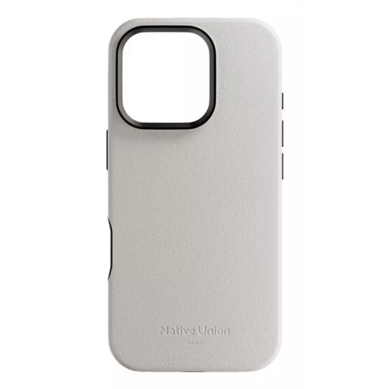 Native Union Active Case iPhone 16 jaoks - must, MagSafe-ühilduv, taaskasutatud materjalidest