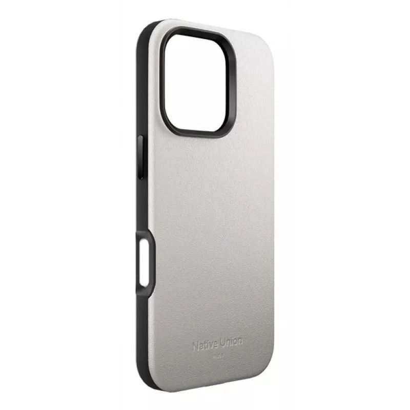 Native Union Active Case iPhone 16 jaoks - must, MagSafe-ühilduv, taaskasutatud materjalidest