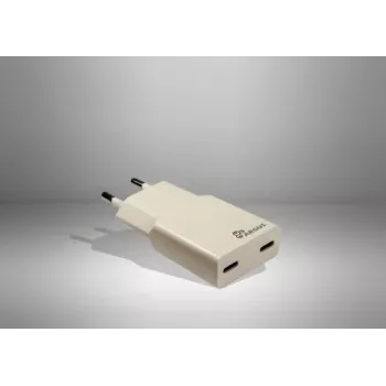 Inter-Tech Argus PD-2136 2x USB-C õhuke seinalaadija, 36W