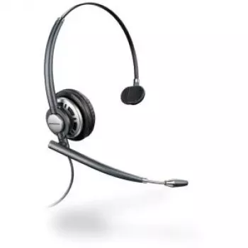 Poly EncorePro HW710 juhtmega monokõrvaklapid mürasummutava mikrofoniga, Quick Disconnect, must