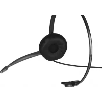 Poly EncorePro HW710 juhtmega monokõrvaklapid mürasummutava mikrofoniga, Quick Disconnect, must