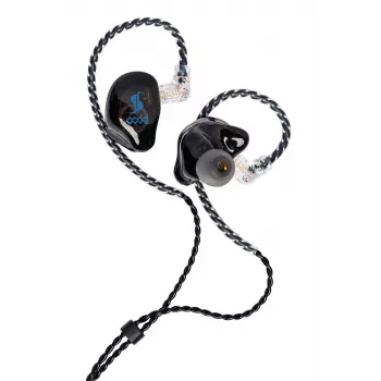 Stagg SPM-435 BK kõrvaklapid, 9.2mm dünaamiliste draiveritega, 20Hz-20kHz, 16 oomi, 3.5mm pistikuga, must