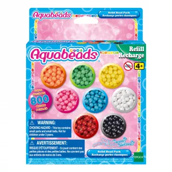 EPOCH Aquabeads Solid Beads Refill Pack – Punane, 600 tükki