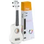 Stagg US-WHITE Soprani ukulele - kõrgläikega valge