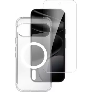 4smarts 360° Premium Protection Set Google Pixel 11 Pro XL jaoks - läbipaistev
