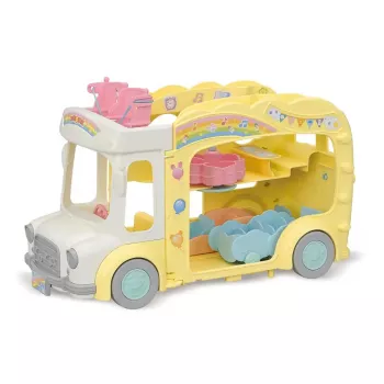 Sylvanian Families Adventure lasteaia buss Vikerkaar