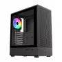 FSP/Fortron M221-BA Mid Tower korpus, karastatud klaas, must