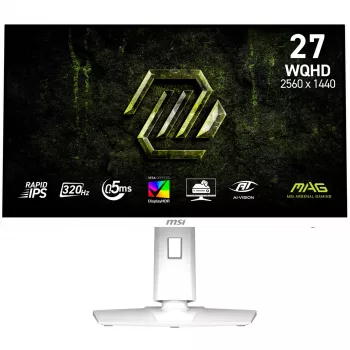 MSI MAG274QRFWDEX32 27 inch WQHD Rapid IPS mängumonitor, 180Hz, 1ms, Quantum Dot, KVM, USB-C