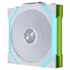 Lian Li UNI FAN SL FLEX Wireless PWM ARGB Reverse Blade 120mm ventilaator, 3-pakk kontrolleriga - valge