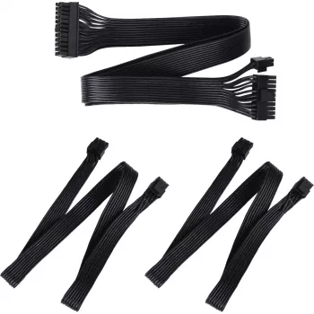 SilverStone Technology SST-PP05-MBEPS EPS 8-pin pikenduskaabel - sinine/must, 300mm
