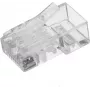 UNITEK RJ45 modulaarne pistik (8P8C) Cat.6, 100 tükki, läbipaistev