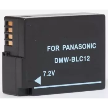 EXTRA DIGITAL Panasonic DMW-BLC12 asendusaku 1200mAh 7.2V Li-Ion Lumix G/FZ/GX seeriale