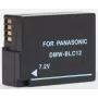 EXTRA DIGITAL Panasonic DMW-BLC12 asendusaku 1200mAh 7.2V Li-Ion Lumix G/FZ/GX seeriale