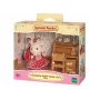 Sylvanian Families Chocolate Rabbit Sister lauakomplekt