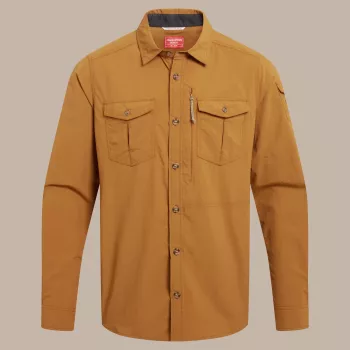 Craghoppers NosiLife Adventure LS Särk III - Deep Henna, suurus L