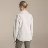 Craghoppers NosiLife Loukkos pikkade varrukatega särk naistele, Oyster, suurus S