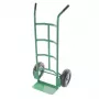 Käsikäru HT008 150 kg kokkupandav terasest käsikäru täisrehvidega must/punane
