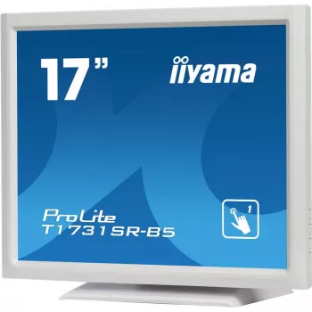 Iiyama ProLite T1731SR-W5 17 inch SXGA 5:4 5-juhtmeline resistiivne puute-LED-kuvar, must