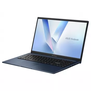 ASUS Vivobook 15 X1504MA 15,6 inch Full HD sülearvuti, Intel N100, 16GB muutmälu, 512GB SSD, Windows 11 Home, Quiet Blue