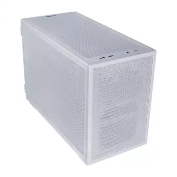 Lian Li DAN Cases B4 Micro-ATX Mini Tower korpus - Valge