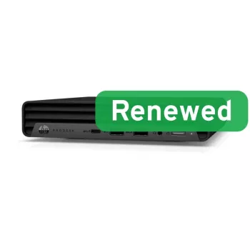 HP Renewed Grade A ProDesk 400 G6 Mini arvuti - Intel Core i5-10500T, 16GB RAM, 256GB SSD, Intel UHD Graphics 630, Windows 11 Pro