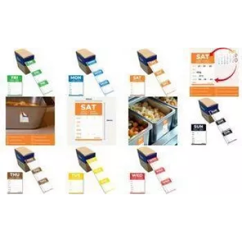Avery Day Labels WED, 40 x 56 mm, Punane, Eemaldatav, Ümardatud nurkadega, 500 silti (DLDWEDREV-500)