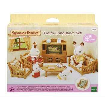 EPOCH Sylvanian Families Landhaus Wohnzimmer - maalähedane elutoa mööblikomplekt