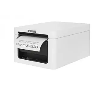 Citizen CT-E351 otsene termokviitungiprinter, 200 mm/s, USB ja Ethernet, automaatne lõikur, must