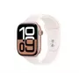 Apple Watch Series 10 GPS + Cellular 46mm alumiiniumkorpus roosakuldse spordirihmaga