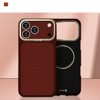 Evelatus Apple iPhone 18 Pro Carbon Premium Edition MagSafe kest Burgundia