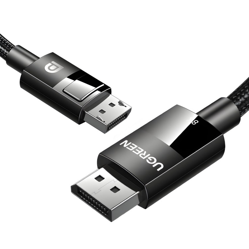 UGREEN DP114 8K DisplayPort isane-isane punutud kaabel 2m
