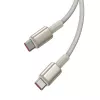 Baseus Tungsten Gold USB-C to USB-C kaabel 100W 1m kuldne